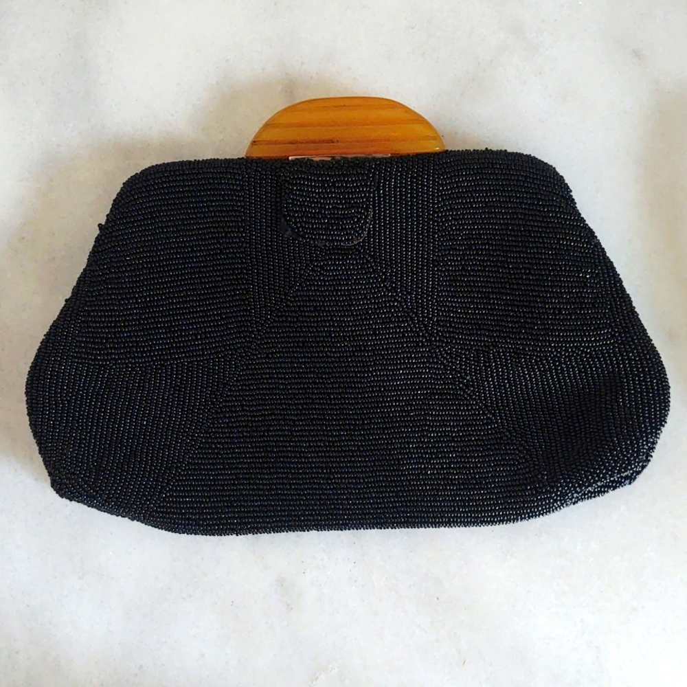 Vintage Beaded Evening Clutch